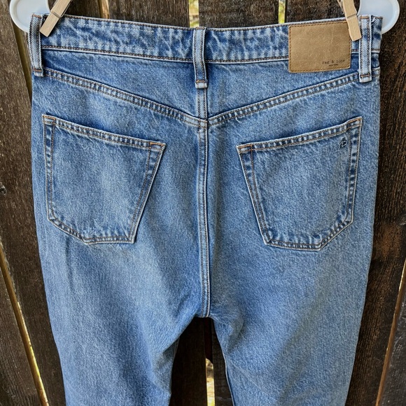 Rag & Bone Wm’s Nina High-Rise Ankle Cigarette Jean In Norwalk Wash Sz 28 - Picture 12 of 16